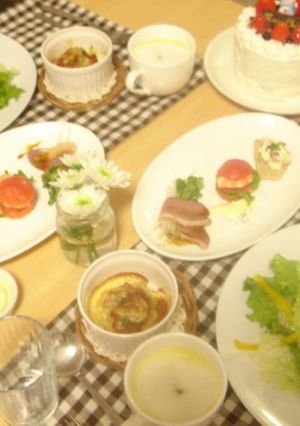 ＣｈｒｉｓｔｍａｓＤｉｎｎｅｒ２００６☆-レシピのメイン写真