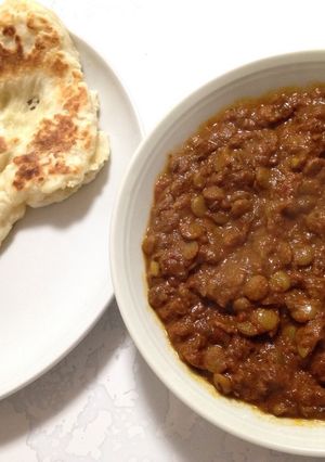 スパイスから作るレンズ豆のカレー-レシピのメイン写真
