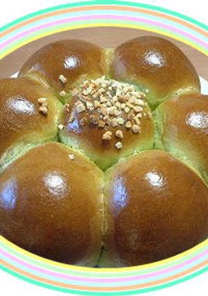 抹茶花ちぎりパン-レシピのメイン写真