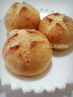 卵なし♪乳製品なし♪ふんわりきなこパン-レシピのメイン写真