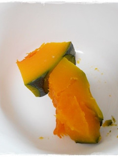 離乳食完了期 蒸しかぼちゃ-レシピのメイン写真