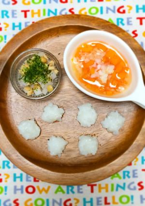 離乳食 中期【 バランス第一】-レシピのメイン写真