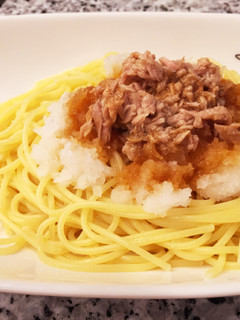 簡単! ツナと大根おろしのパスタ-レシピのメイン写真