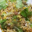 玄米のシンプルでも食べやすいチャーハン
