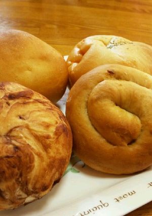 バターなしでもふわっふわ♪ＨＢで簡単パン-レシピのメイン写真