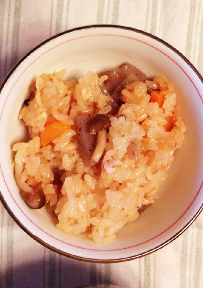 簡単♪炊飯器で炊くだけ♪とりおこわ-レシピのメイン写真