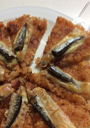 ご飯お焼きwithオイルサーディン-レシピのメイン写真