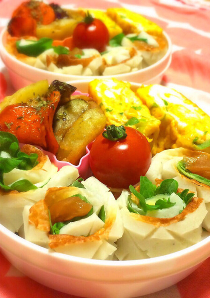 ちくわの巻き巻き弁当-レシピのメイン写真