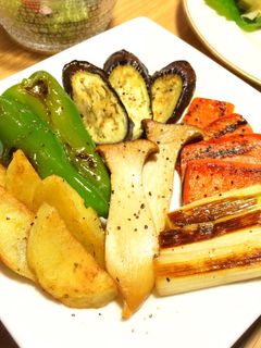 焼き野菜の盛り合わせ-レシピのメイン写真
