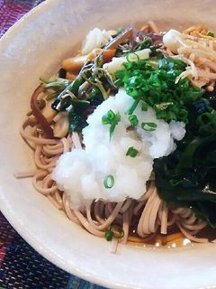 山菜おろしそば-レシピのメイン写真