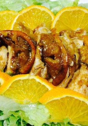 鶏胸肉のカレーオレンジ風味-レシピのメイン写真