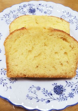 ブランデーパウンドケーキ-レシピのメイン写真