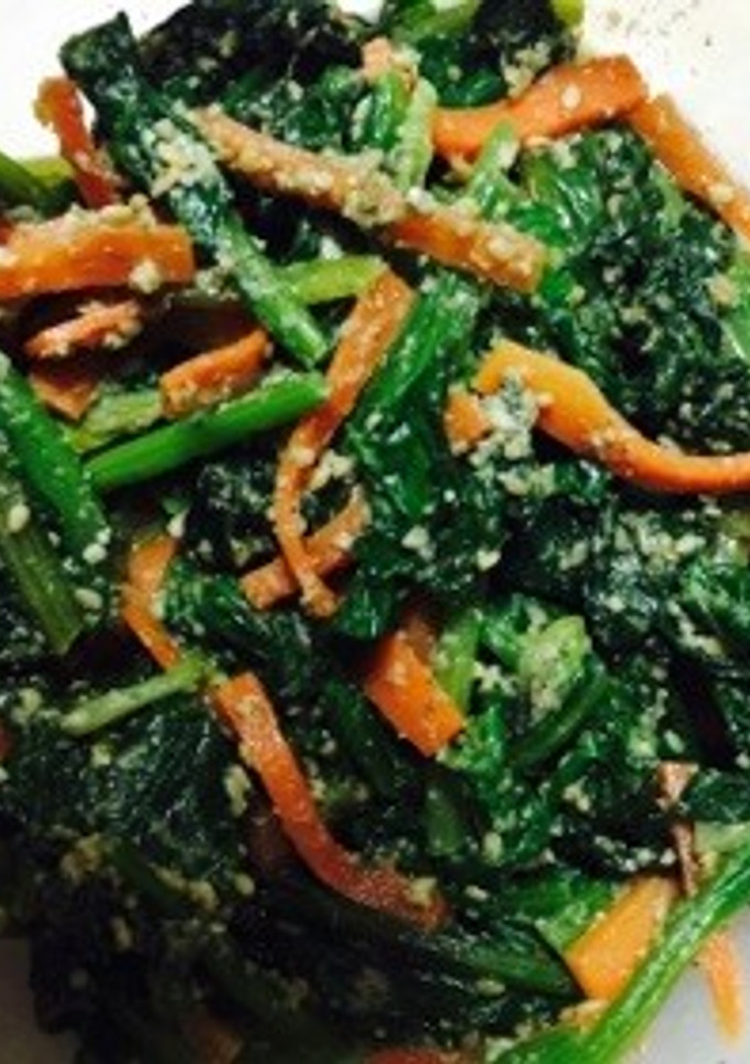 ほうれん草の胡麻和え-レシピのメイン写真