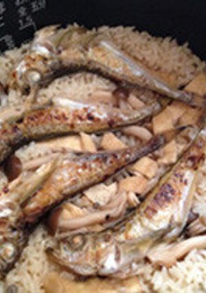 ハタハタの炊き込みご飯-レシピのメイン写真