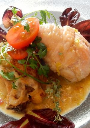 フランス定番：春キャベツと鶏のクリーム煮-レシピのメイン写真