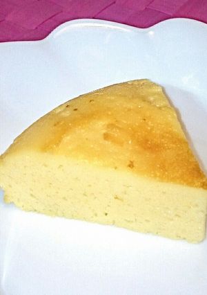 炊飯器deヨーグルトぷりんケーキ-レシピのメイン写真