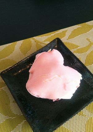 ハムチーズおにぎり♪かわいい♪ハート♪-レシピのメイン写真