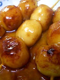 ♪簡単♪もっちもちの焼みたらし団子♪-レシピのメイン写真