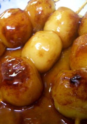 ♪簡単♪もっちもちの焼みたらし団子♪-レシピのメイン写真