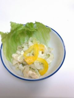 セロリのごまマヨサラダ-レシピのメイン写真