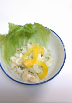セロリのごまマヨサラダ-レシピのメイン写真