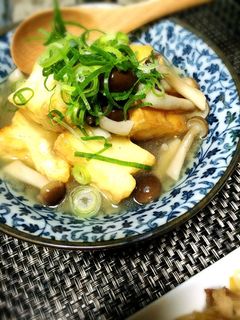 厚揚げのきのこ餡掛け-レシピのメイン写真