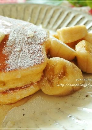 ＊濃厚カッテージｄｅリコッタパンケーキ＊-レシピのメイン写真
