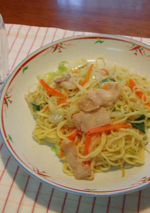我が家の味♪塩焼きそば-レシピのメイン写真