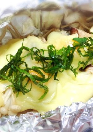 簡単！きのこいろいろチーズでホイル焼き-レシピのメイン写真