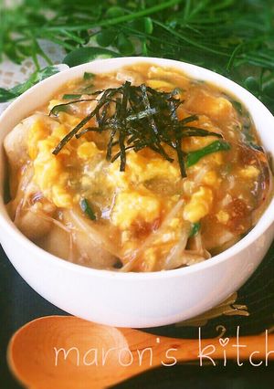 お野菜たっぷり♡和風味噌あんかけ肉めん-レシピのメイン写真