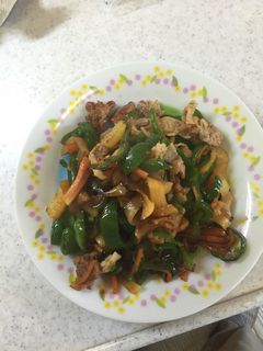 ピーマンと沢庵の豆板醤炒め-レシピのメイン写真