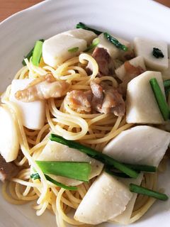 柚子こしょう香る カブのパスタ-レシピのメイン写真
