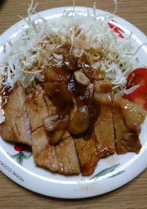 ご飯が進む♪我が家のトンテキ(*^^*)-レシピのメイン写真