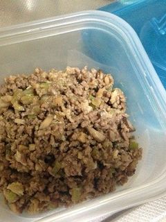 【インフラ】キノコ入りの変り肉そぼろ-レシピのメイン写真