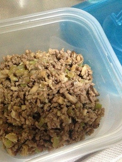 【インフラ】キノコ入りの変り肉そぼろ-レシピのメイン写真