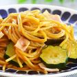 夏野菜とカレーのワンポットパスタ