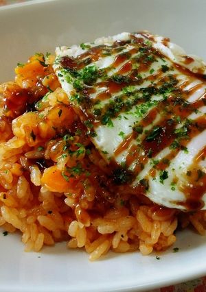 炊飯器で簡単ケチャップライス♪-レシピのメイン写真