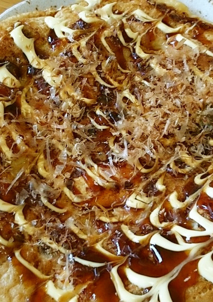 ふわとろ♪シーフードねぎ焼き-レシピのメイン写真