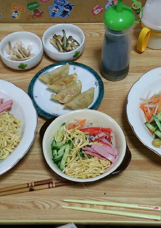五目・冷やし中華～っ&のびる浅漬け２種類-レシピのメイン写真