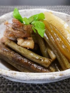「旬」の筍とふき・鶏肉のほっこり煮物~❤-レシピのメイン写真