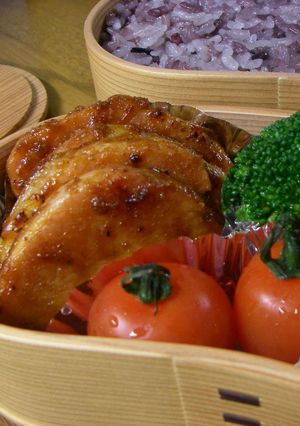 お弁当（97）ロースハムのカレー焼き-レシピのメイン写真