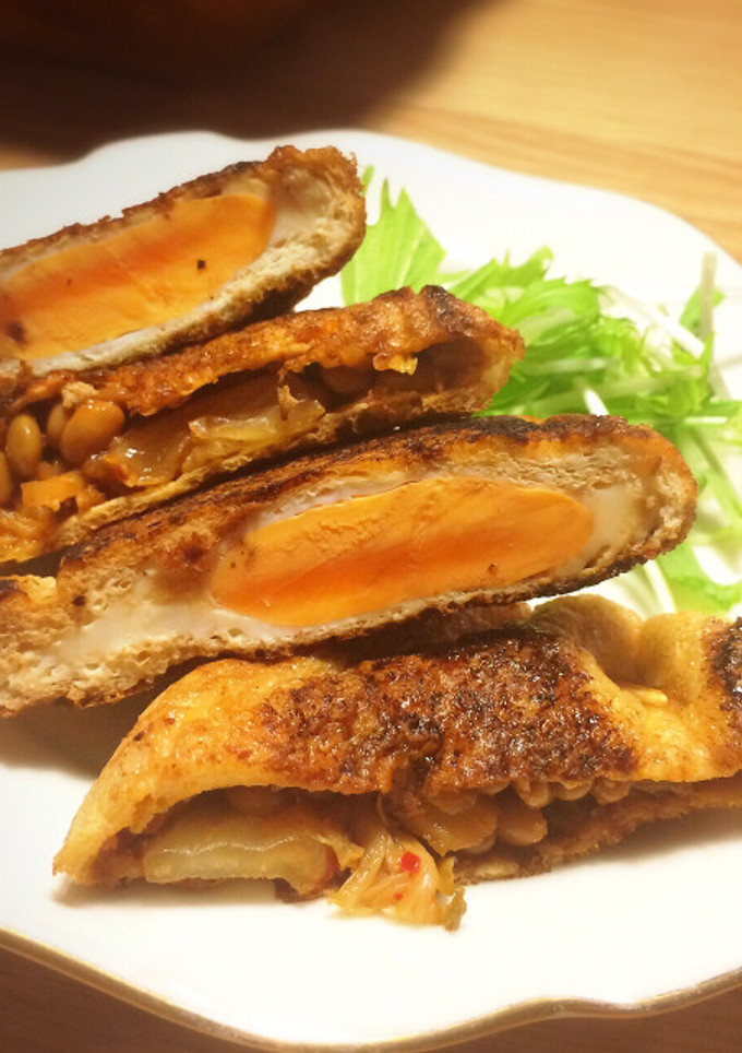 油揚げの焼き巾着-レシピのメイン写真