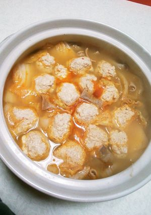 もつつみれ野菜キムチ鍋-レシピのメイン写真