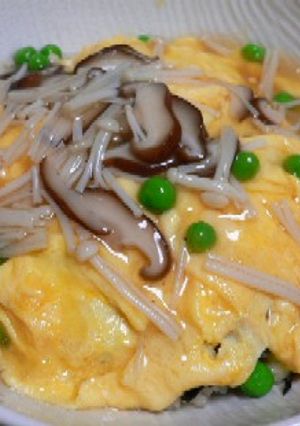 ヘルシー 和風オムライス -レシピのメイン写真