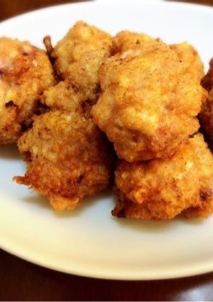 イカと豆腐のふわふわ揚げ-レシピのメイン写真