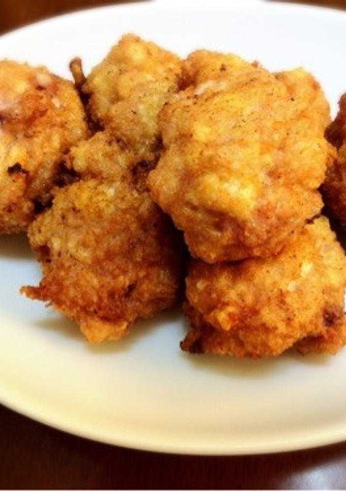 イカと豆腐のふわふわ揚げ-レシピのメイン写真