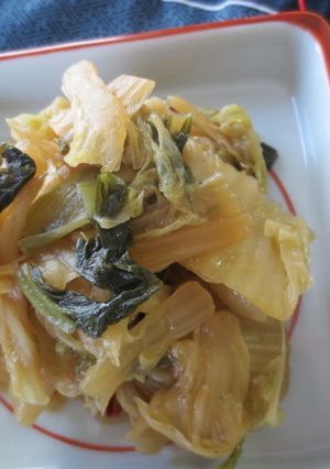 飛騨の味。煮たくもじ(煮た漬物)-レシピのメイン写真
