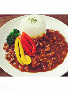 簡単キーマカレー-レシピのメイン写真