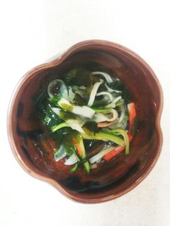 さっぱり新玉とワカメの酢の物-レシピのメイン写真
