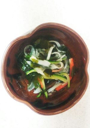 さっぱり新玉とワカメの酢の物-レシピのメイン写真